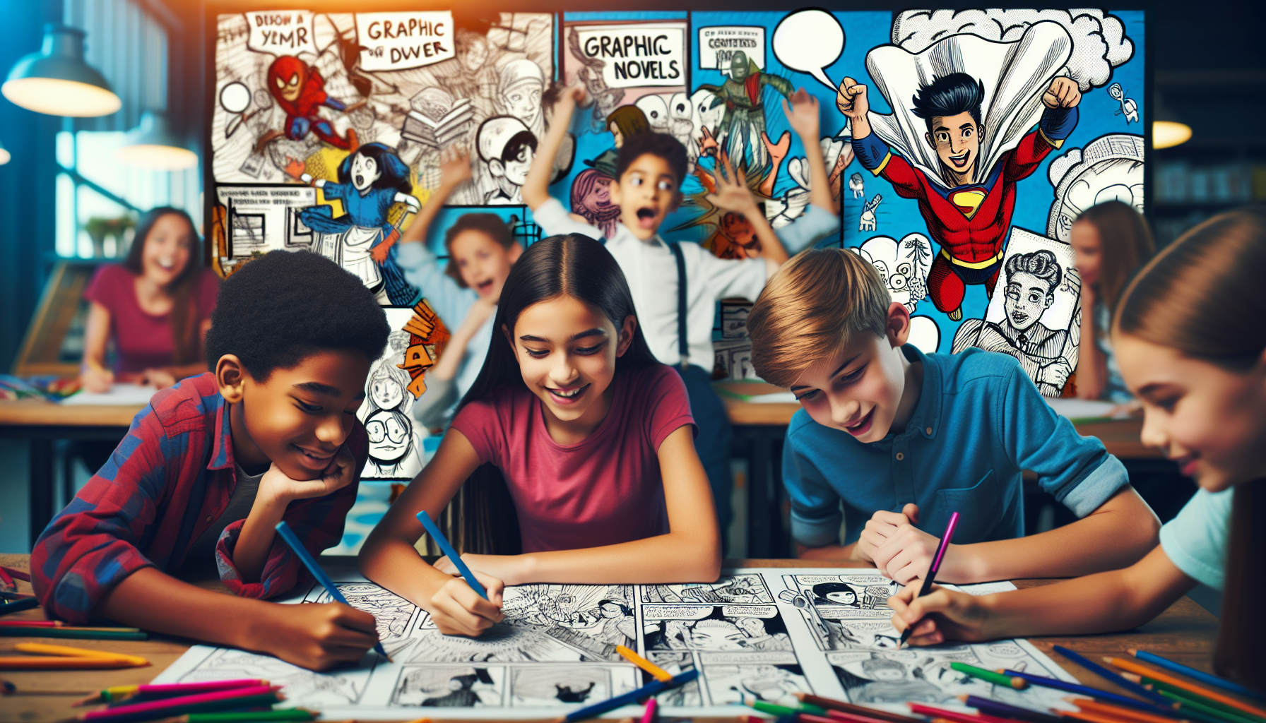 Exploring the Educational Advantages of Student-Created Graphic Novels